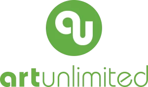 Art Unlimited logo in green